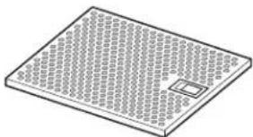 GE UVW7301SWSS - Metal Grease Filter - 2