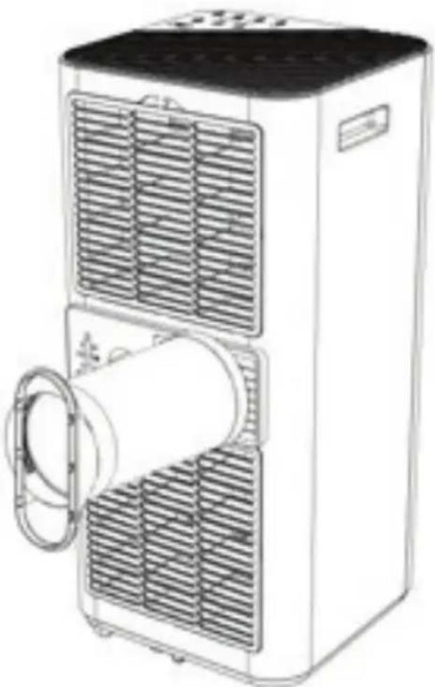 SereneLife SLPAC182B - ATTACH THE EXHAUST HOSE - 5