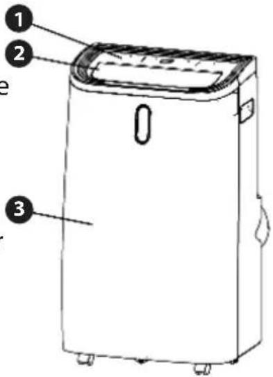 SereneLife SLPAC408B - SCHÉMA DU PRODUIT - 1