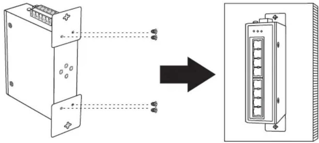 TRENDNET TI-PE50 - Instructions de fixation murale - 1