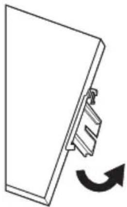 TRENDNET TI-PG1284i - Instructions de fixation sur rail DIN - 2