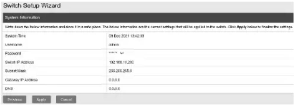 TRENDNET TI-PG1284i - Switch Setup Wizard - 5