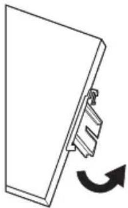 TRENDNET TI-PG1284i - Befestigungsanleitung für DIN-Schiene - 2