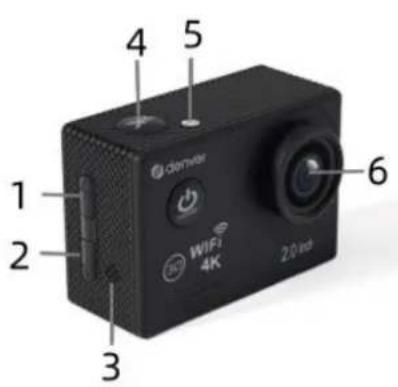 DENVER ACK-8064 - Structure du produit - 1