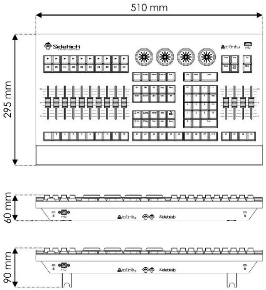 INFINITY SideKick - Dimensions - 1