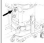 Kärcher IVR 100/30 Sc H ACD - Selecting the suction connection - 5
