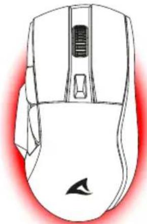 Sharkoon SKILLER SGM50W - Sélectionner les niveaux DPI - 1