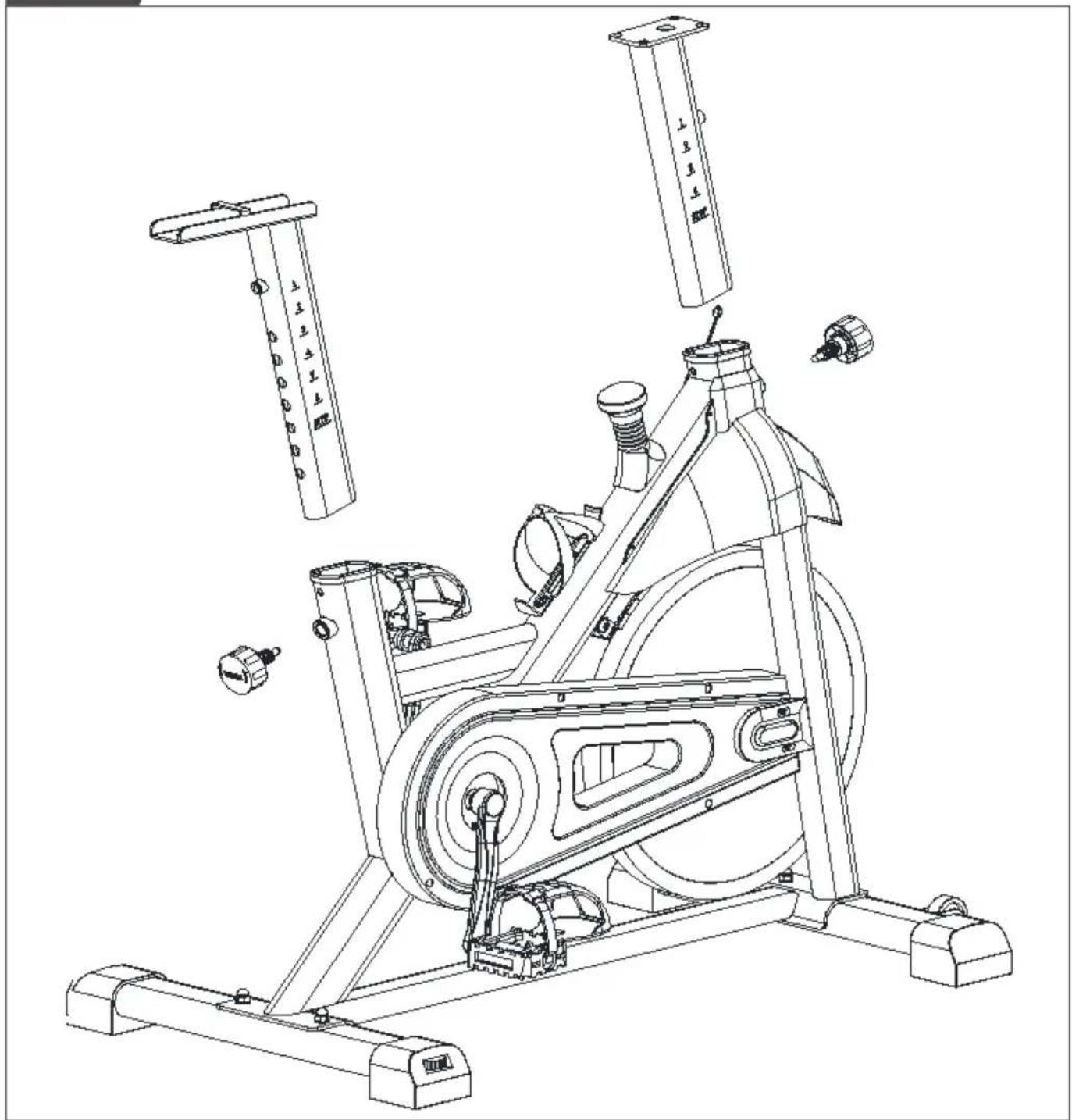TUNTURI Cardio Fit S20 - D-3 - 1