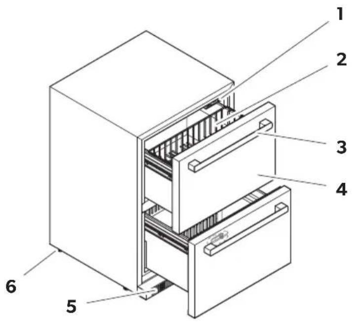 DOMETIC EA24B - FR Réfrigérateur - 6