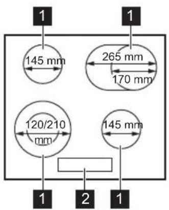 ELECTROLUX LRR8436M - Hällens layout - 1