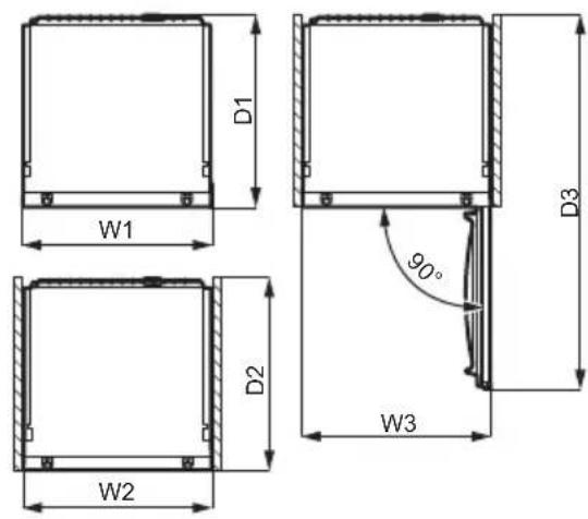 ELECTROLUX KRB3AE10S1 - Abmessungen - 2