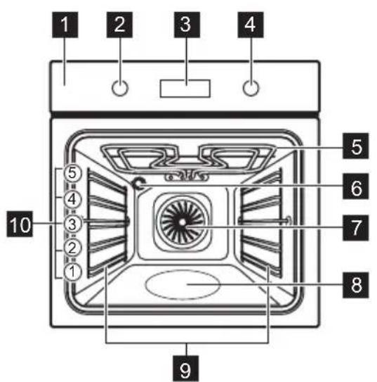 ELECTROLUX EOF6H46Z - Gesamtansicht - 1