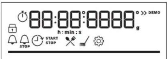 ELECTROLUX EOF6H46Z - Display-Anzeigen - 1