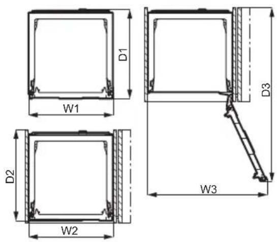 ELECTROLUX IK279BNL - Dimensioni - 2