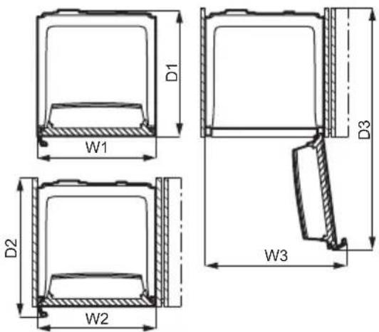 ELECTROLUX EK278BNLWE - Dimensioni - 2