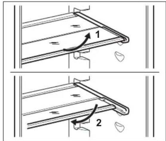 ELECTROLUX EK278BNLWE - Ripiani rimovibili - 1