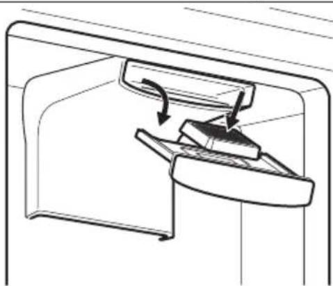 ELECTROLUX EK278BNLWE - Remplacement du filtre CleanAir - 1