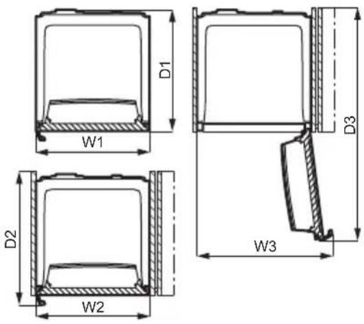 ELECTROLUX EK278BNRWE - Dimensioni - 2