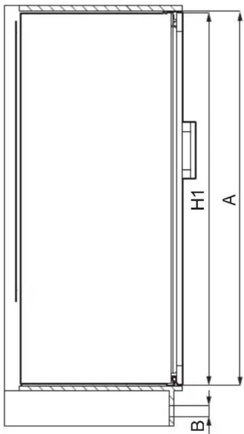 ELECTROLUX EK278BNRWE - Dimensions - 1