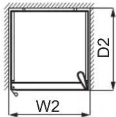 ELECTROLUX LRS3DE39W - Abmessungen - 3