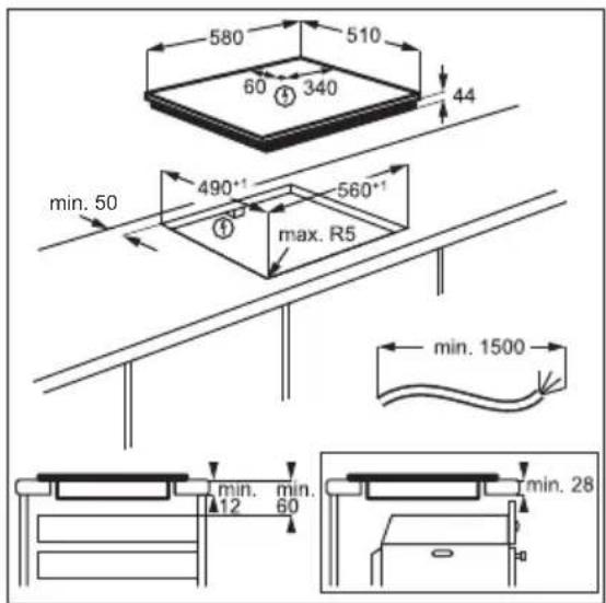 ELECTROLUX EIS62453IZ - Sestava - 2