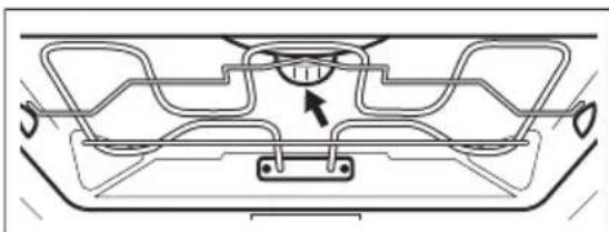 ELECTROLUX EOB8S09WX - Lampadina superiore - 1