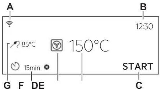 ELECTROLUX EOB8S09WX - Pantalla - 1