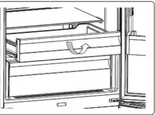 ELECTROLUX LNT6ME46X3 - Scoaterea raftului răcitorului; - 2