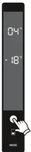 ELECTROLUX LNT6ME46X3 - Paramètres de Température du Réfrigérateur - 1