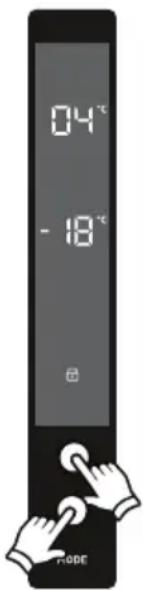 ELECTROLUX LNT6ME46X3 - Fonction d'alarme d'ouverture de porte - 2