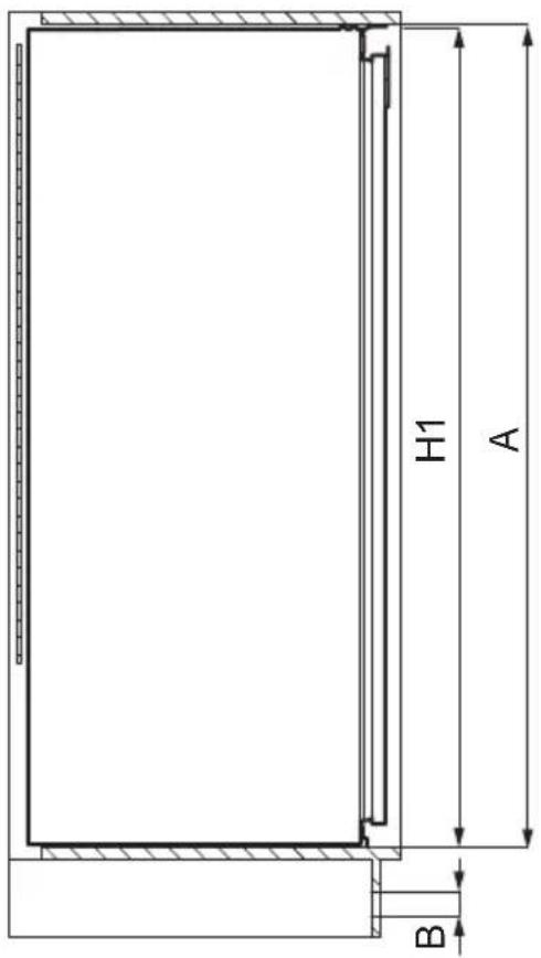 ELECTROLUX IK279BNR - Dimensions - 1