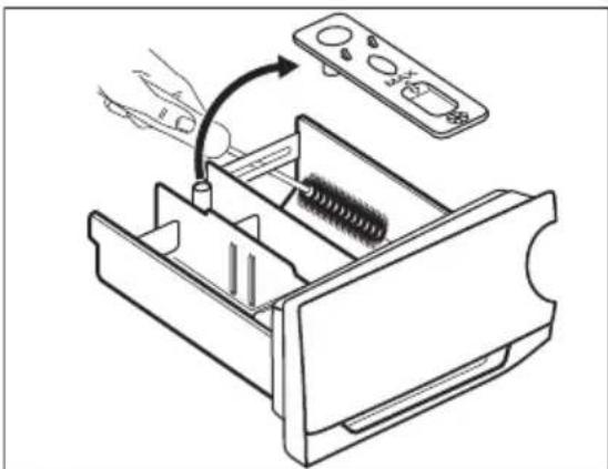 ELECTROLUX WAGL6S500 - Pulizia del contenitore del detersivo - 2