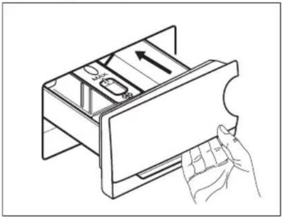 ELECTROLUX WAGL6S500 - Changing position of detergent divider - 4