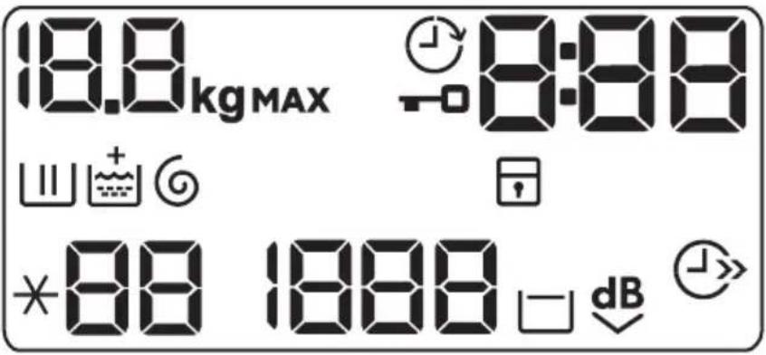 ELECTROLUX WAGL6S500 - Affichage - 1