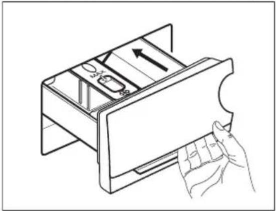 ELECTROLUX WAGL6S500 - Ändern der Position der Waschmitteltrennwand - 4