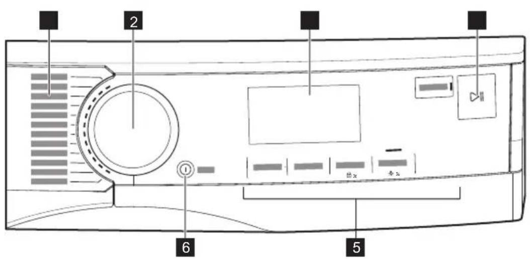 ELECTROLUX TWGL3E501 - BEDIENFELD - 1