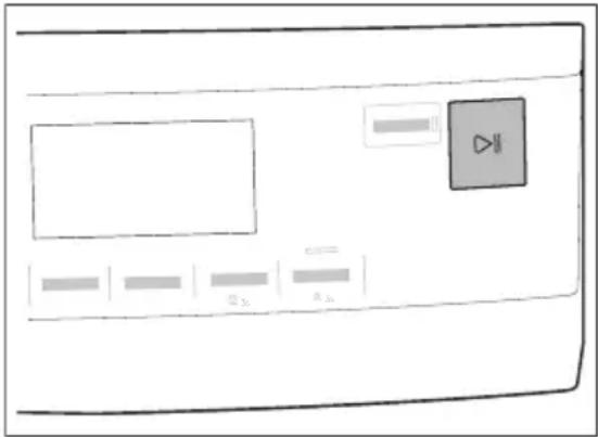 ELECTROLUX TWGL3E501 - Départ d'un programme - 1
