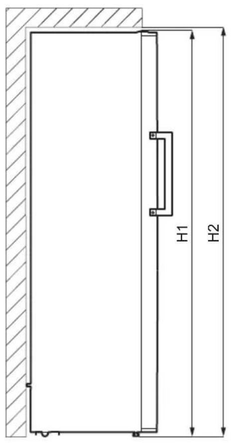 ELECTROLUX SG405N - Dimensions - 1