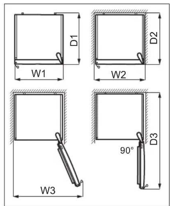ELECTROLUX SG405N - Dimensions - 2