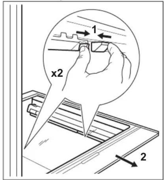 ELECTROLUX SB360N - Removing GreenZone drawer - 4