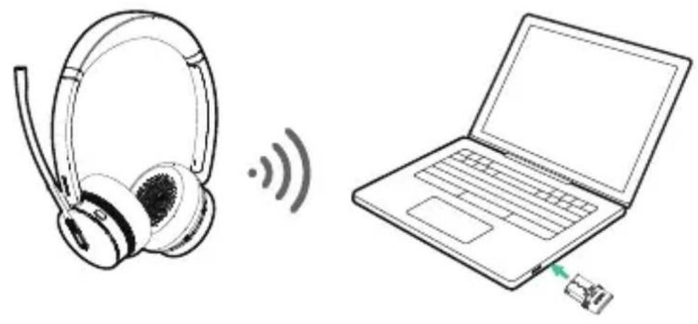 Yealink BH70 - - Emparejar con un PC - 1