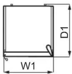 ELECTROLUX SG280NCN - Abmessungen - 2