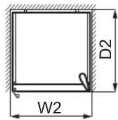 ELECTROLUX SG280NCN - Dimensioni - 3