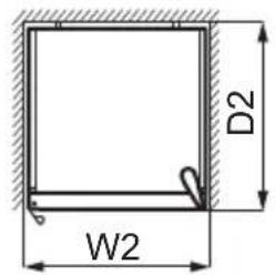 ELECTROLUX SG280NCN - Dimensions - 3