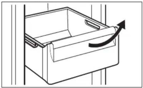 ELECTROLUX SG280NCN - Rimozione e installmente dei cassetti del congelatore - 1