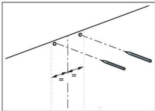 BOSCH DWK63PJ61T - Préparation du mur - 2
