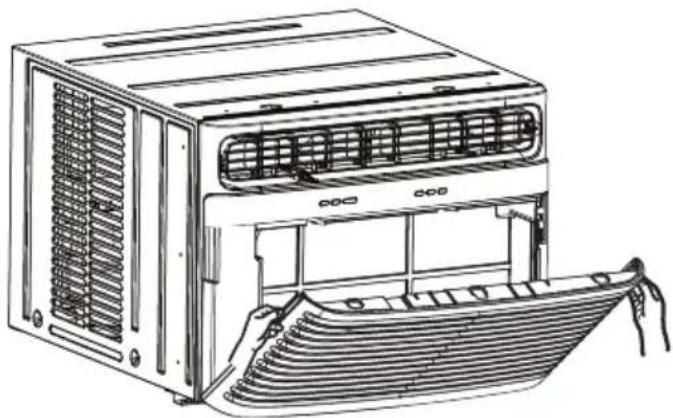 FRIGIDAIRE FHWW184WE2 - Nettoyage du filtre à poussière - 1