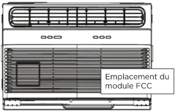 FRIGIDAIRE FHWW125WE1 - Host dispositif d'étiquetage - 1