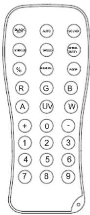 Chauvet Gobozap - IRC-6 (control remoto por infrarrojos) - 1