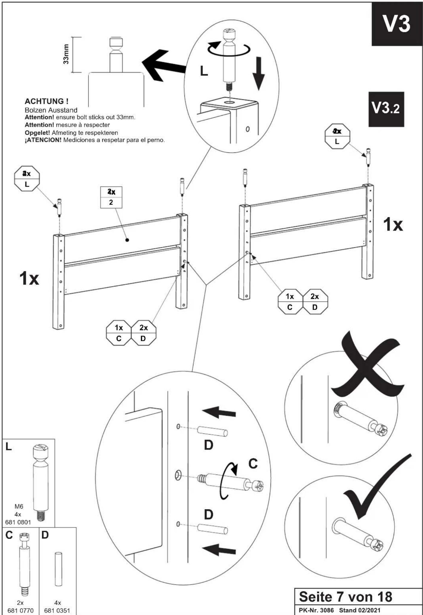 Paidi Tiago - Instructions / Mode d'emploi / Gebruiksaanwijzing / инструкция по использованию - 30